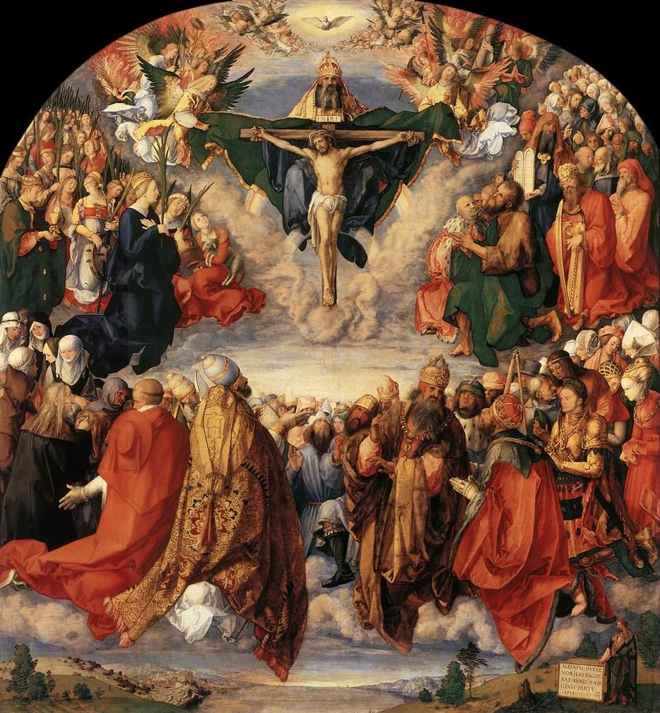 Adoration Of The Trinity