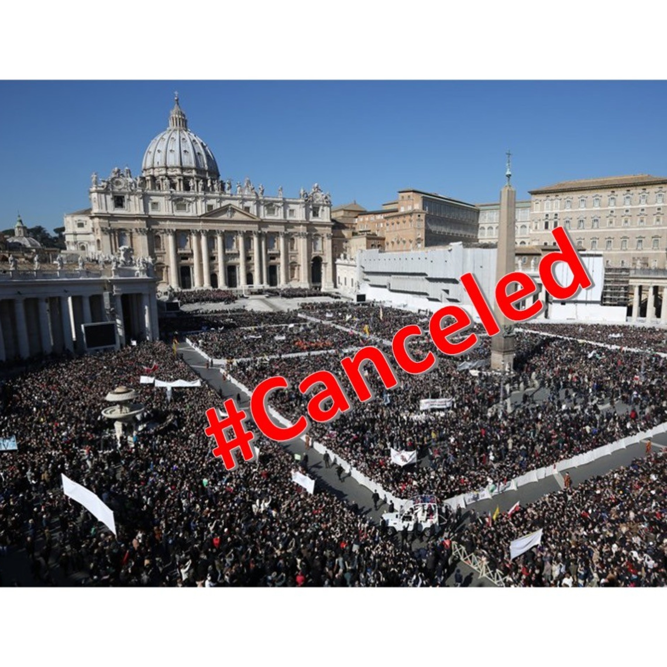 Cancel Culture:   Catholic Church