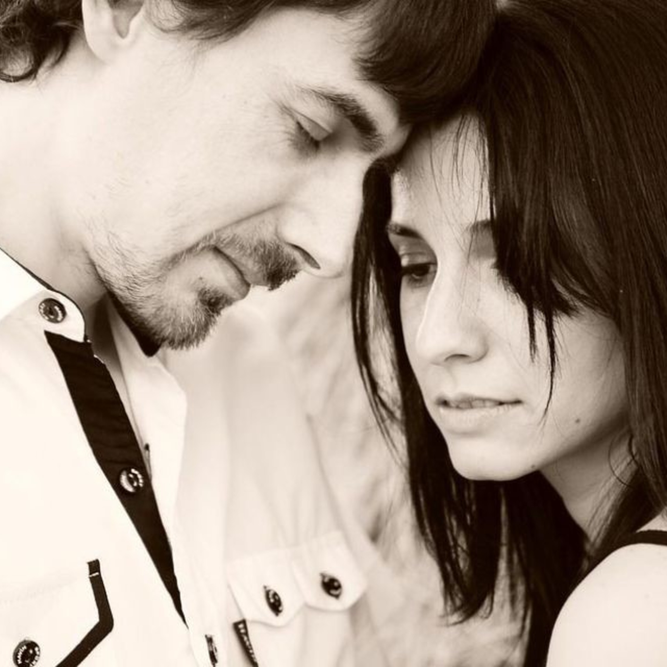 Couple Pensive