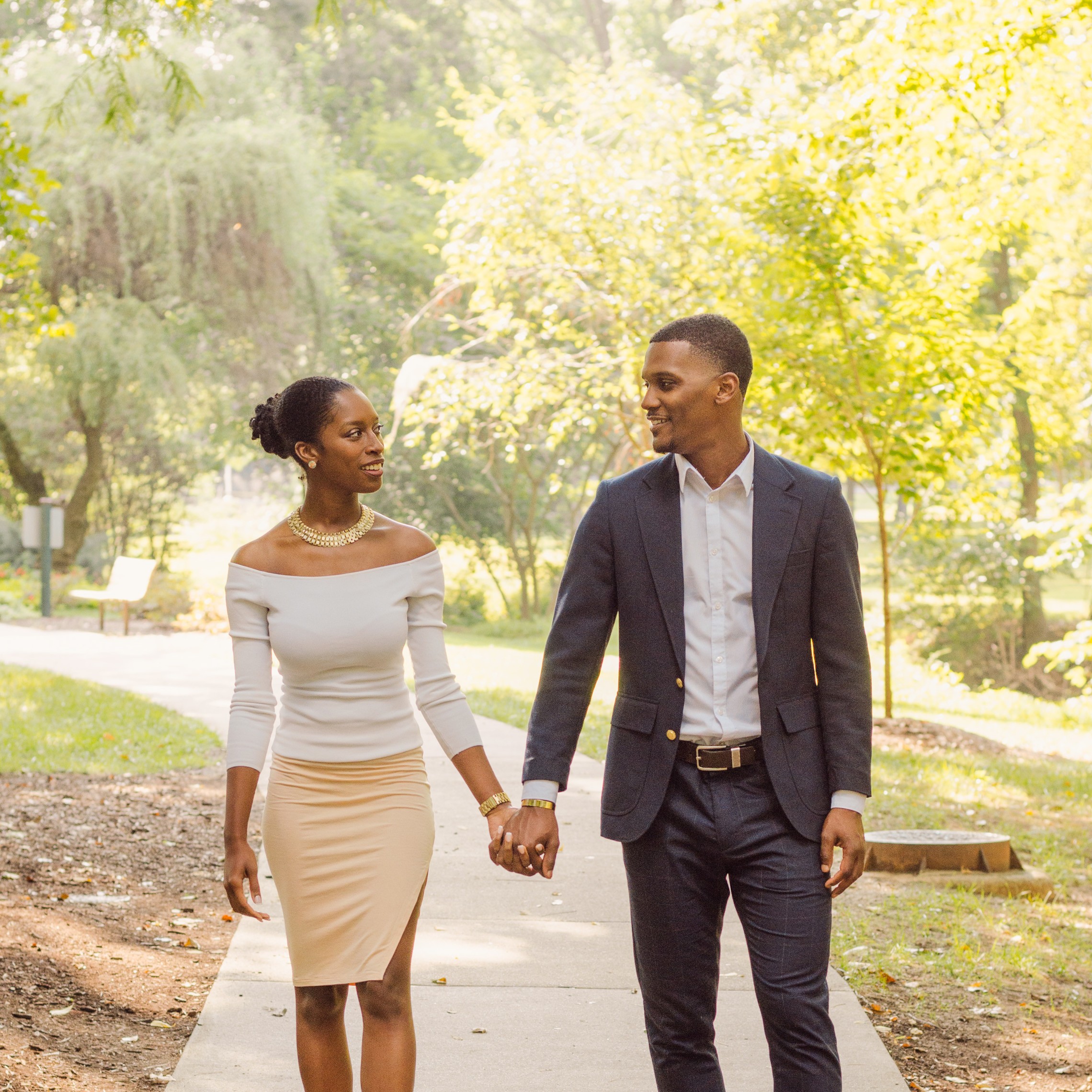 Couple Walking Hand In Hand