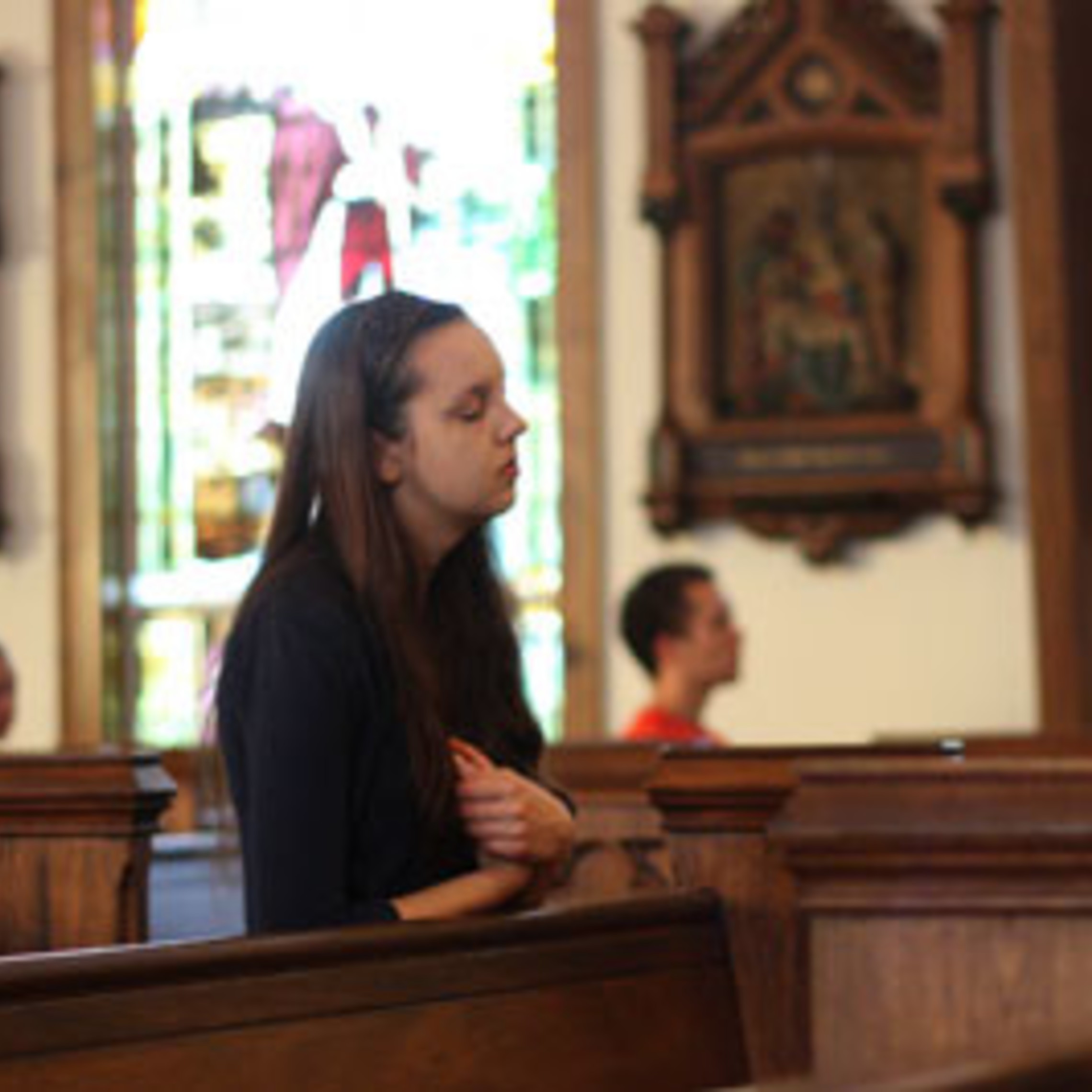 Praying In Church