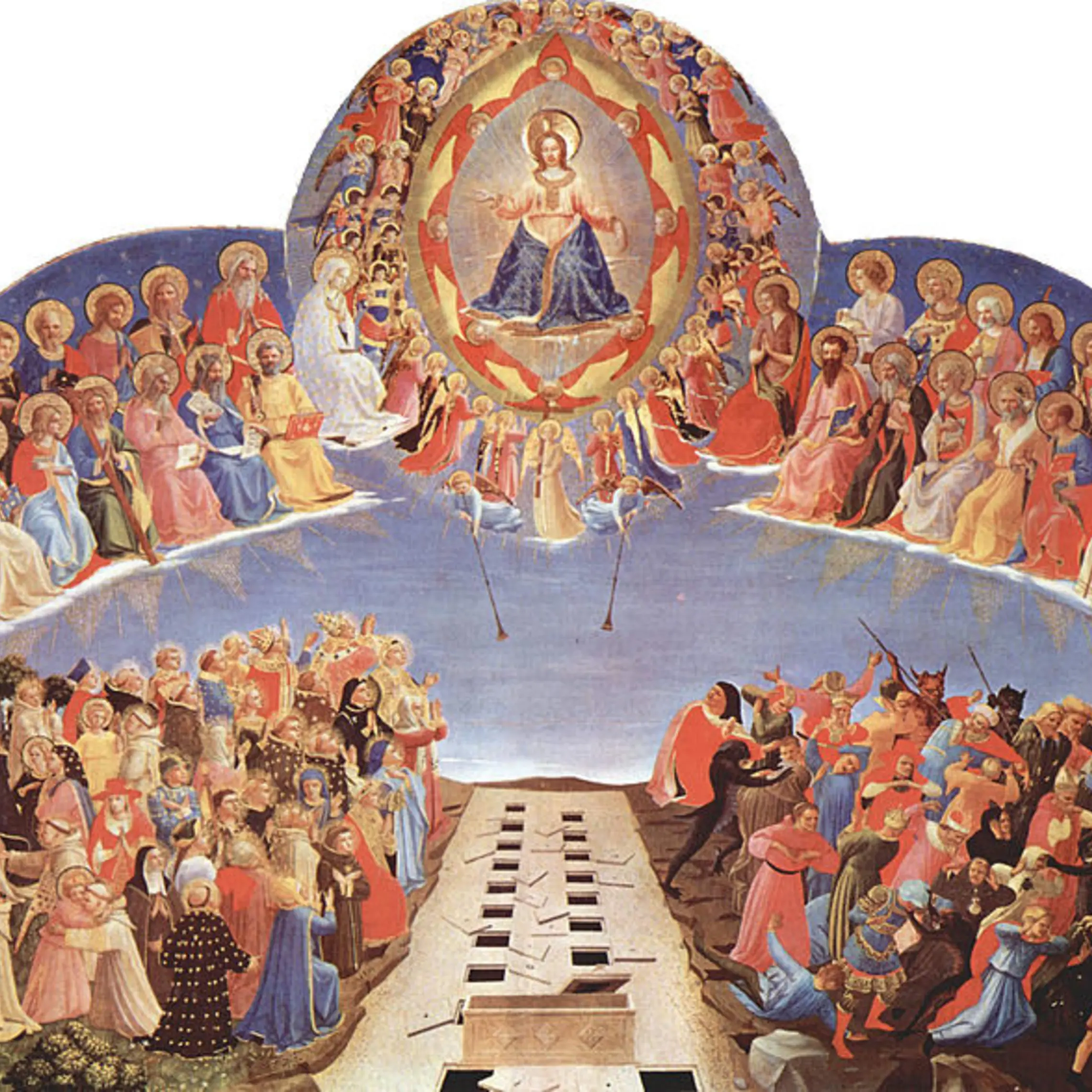 Separating Sheep Goats   Fra Angelico