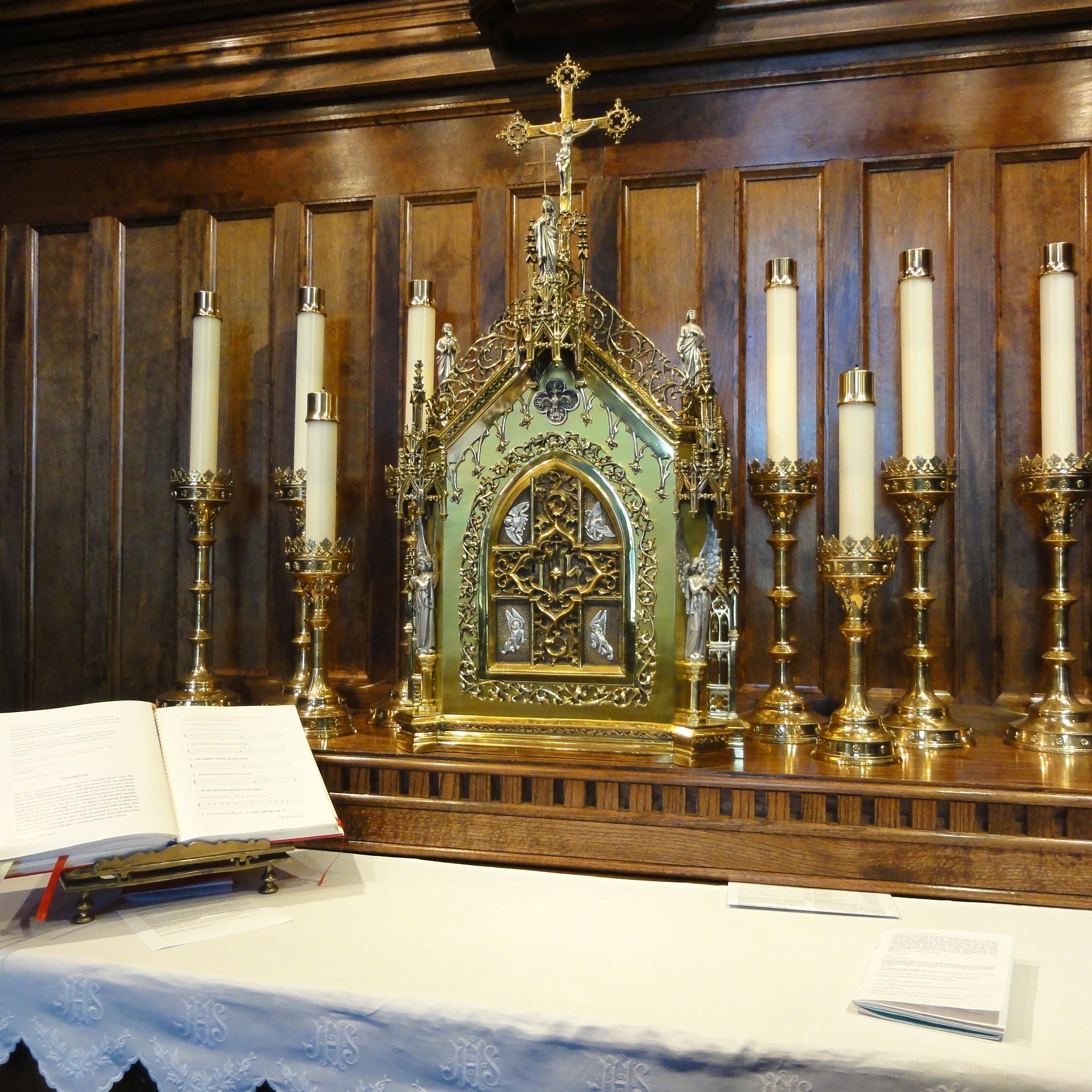 Tabernacle In Sacred Heart Chapel