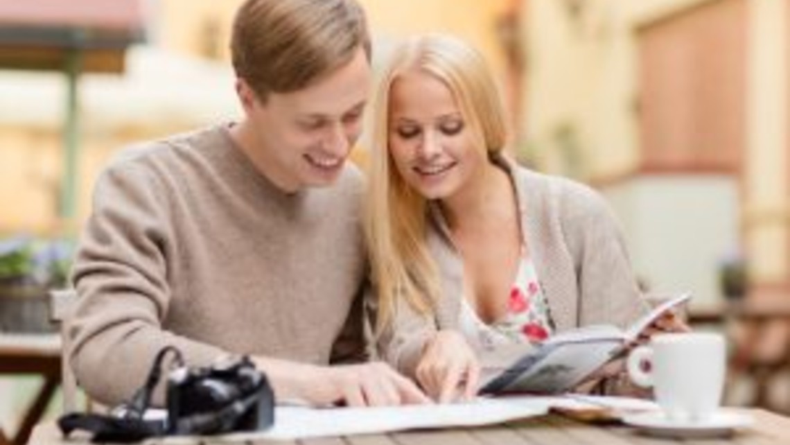 Couple Discussing Workbook