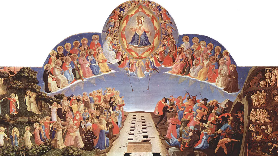 Separating Sheep Goats Fra Angelico