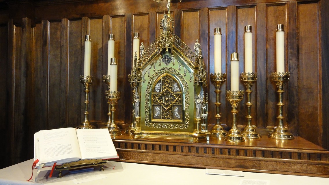 Tabernacle In Sacred Heart Chapel